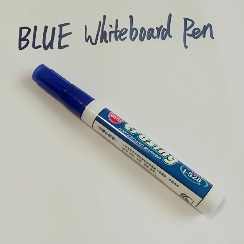 

1PC Blue Color Magnetic White Board Marker Kawaii Erasable Whiteboard Pen Dry Erase Drawing Markers For White Board Blackboard