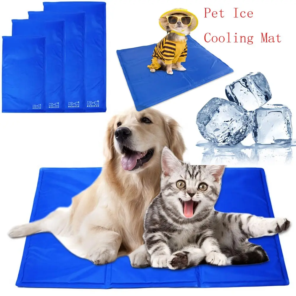 

Pet Ice Cooling Pad Mat Summer Gel Dog Mattress Pet Cool Mat Bed Cat Dog Cushion Keep Cool Waterproof Pet Cooling Mat Breathable