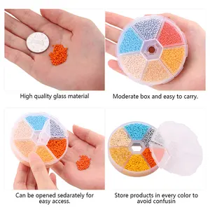 Tài khoản hạt giống 2 mm làm bộ công cụ làm bộ tài khoản nhỏ màu sắc 8 Hạt giống bán hàng chính để trồng - 5