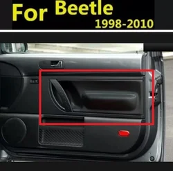 Per Volkswagen Beetle 1998 1999 - 2009 2010 microfibra pelle porta auto bracciolo pannello copertura protettiva accessori auto interni