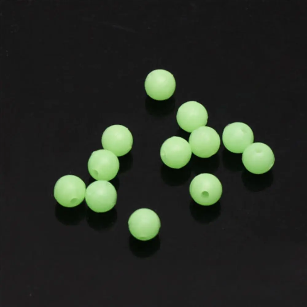 100pc/bag High Quality Sea Night Glowing Balls Stoppers Luminous Light Fishing Floats Beads