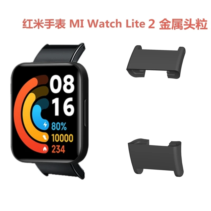 Cổ Tay Dây Dây Adapter Cho Đỏ Mi Dây 2 / Mi Dây Lite 2 Đồng Hồ Thông Minh Smartwatch Dây Kim Loại Cổng Kết Nối Khóa Acces