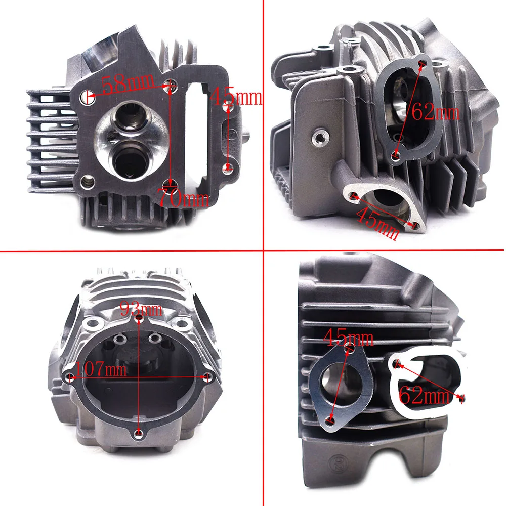 OIL COOLED ENGINE Spare Parts ZONGSHEN ZS 155CC Cylinder head for dirt pit bike Kayo HK160R