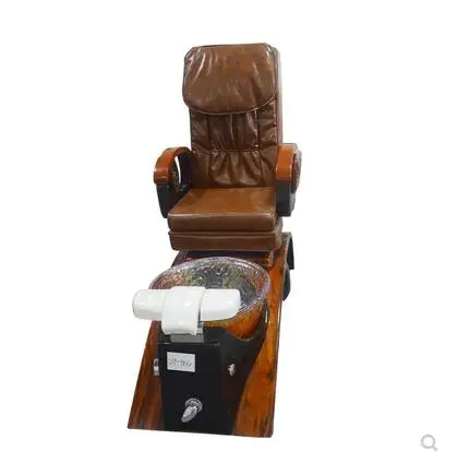 Silla eléctrica para masaje de pies, sofá retro, taburete reclinable para baño de pies, spa, salón de manicura y pestañas, cama de manicura, silla de masaje