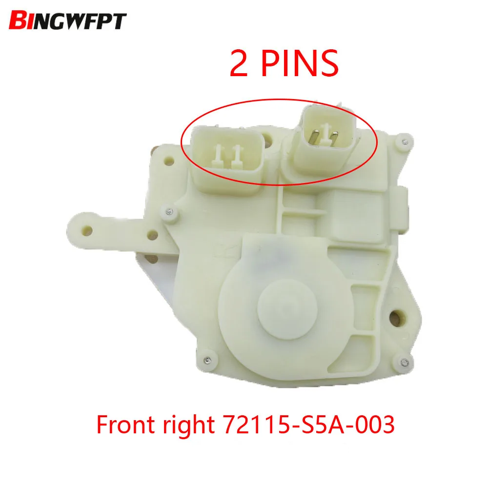 Door Lock Actuator Front/Rear Right Left for Honda Odyssey Civic 72115-S5A-003 72615-S5A-003 72155-S5A-003 72655-S5A-003