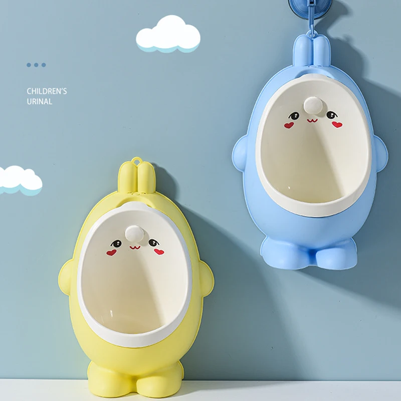 

Baby Toilet Boy Urinal Wall-mounted Baby Potty Training Toilet Seat Cute Cartoon Standing Children's Pot Travel Camping 1-6Years