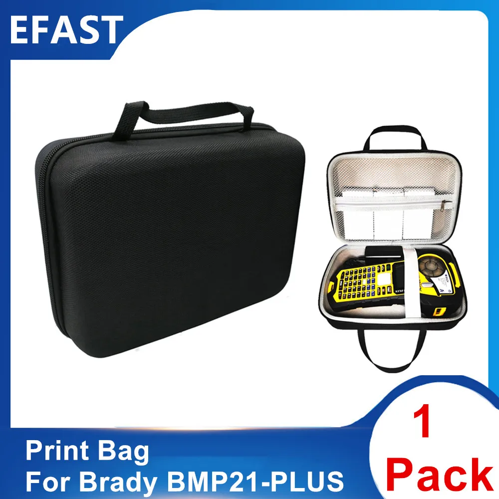 Printer Bag For BMP21 PLUS,BMP21 LAB Printer Shock-absorbing bag, waterproof, zipper, label printer bag, instrument bag