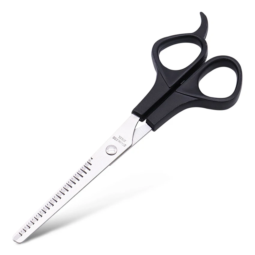 مقص تخفيف الشعر الحلاق ترقق الشعر/مقص Texturizing/المقصات-170 مللي متر الفولاذ المقاوم للصدأ مقص Texturizing للمنزل