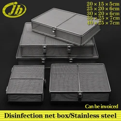 Medical disinfecting box cover band stainless steel monolayer high temperature disinfection of surgical instruments