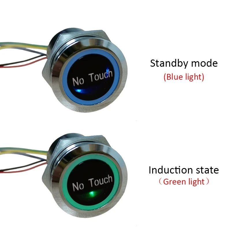 Waterproof Infrared Sensor Exit Switch for Biometric Access Control System Induction Type Exit Release Button
