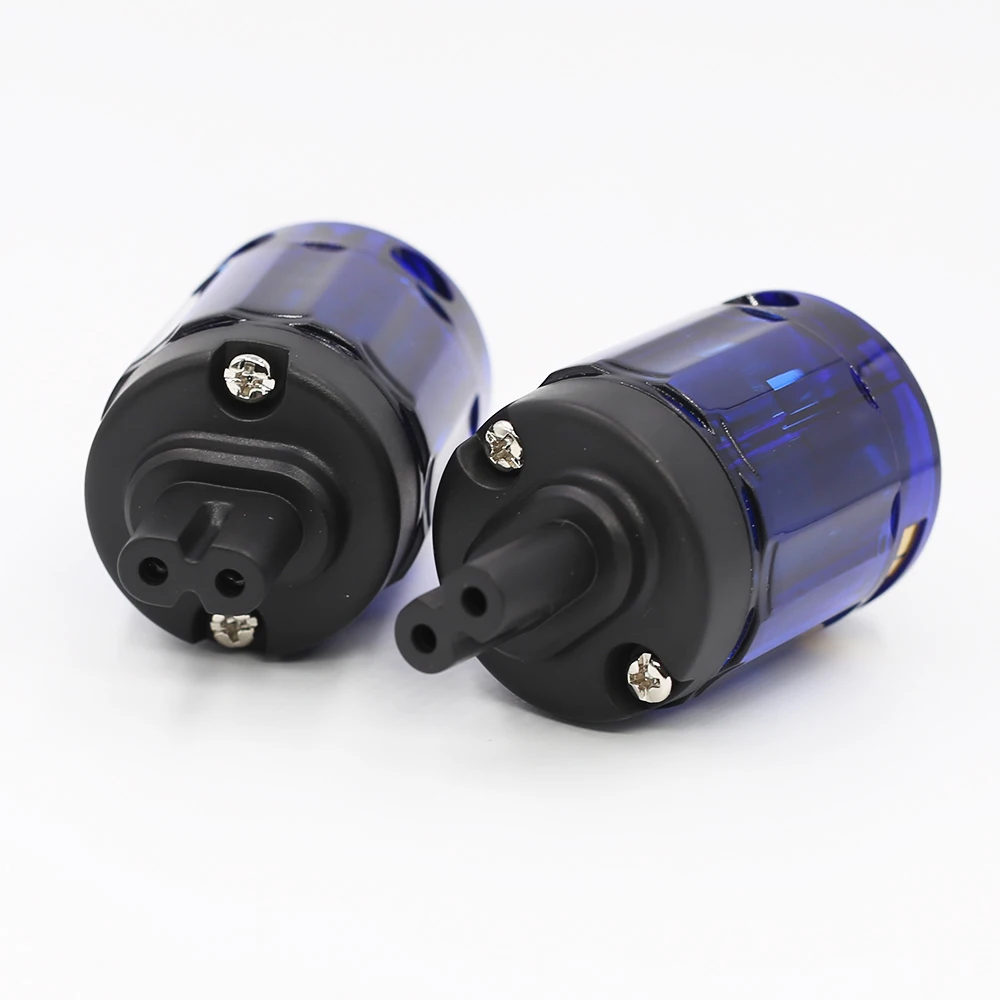 Chất lượng cao C037 mạ Rhodium hình số 8 IEC Nữ ổ cắm cắm HIFI IEC Cổng Kết Nối