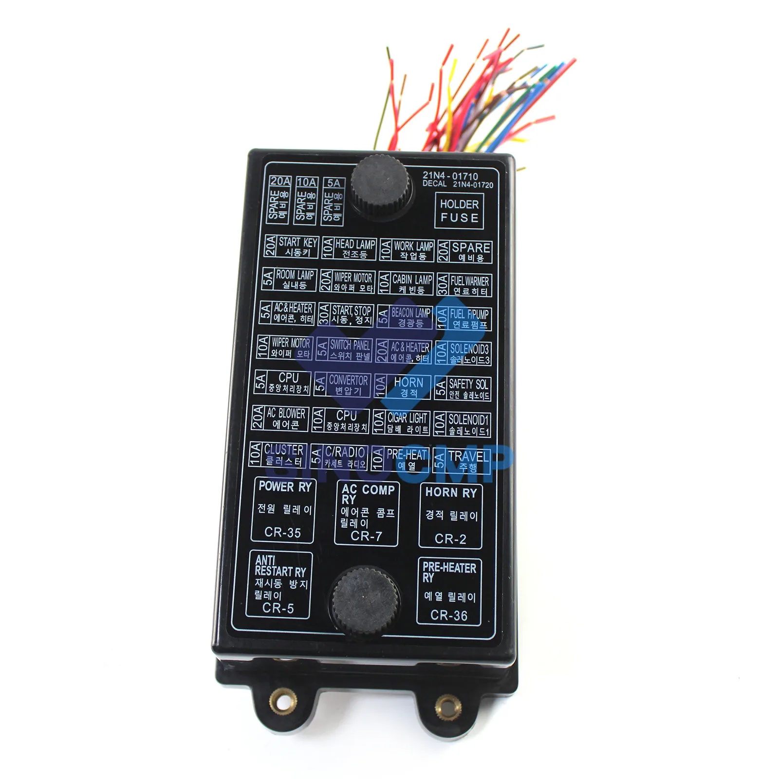 21N8-20061 Fuse Box for Hyundai R320LC-7 Excavator HL730-7 Loader Aftermarket Parts, 3 Month Warranty