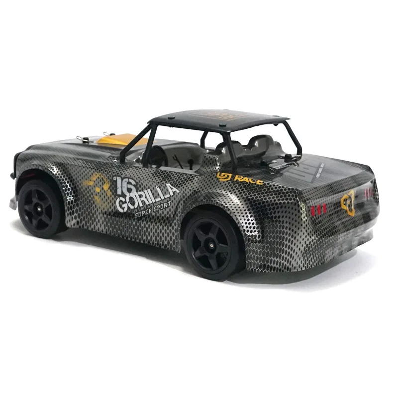 Rcドリフト車-LEDライト付き車,子供用,高速トラック,rcドリフト車,1:16