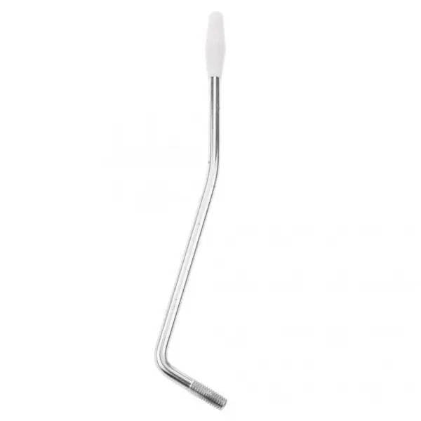 2x 6mm Tremolo Arm for  /Squier  Whammy Bar with White Tip-Silver