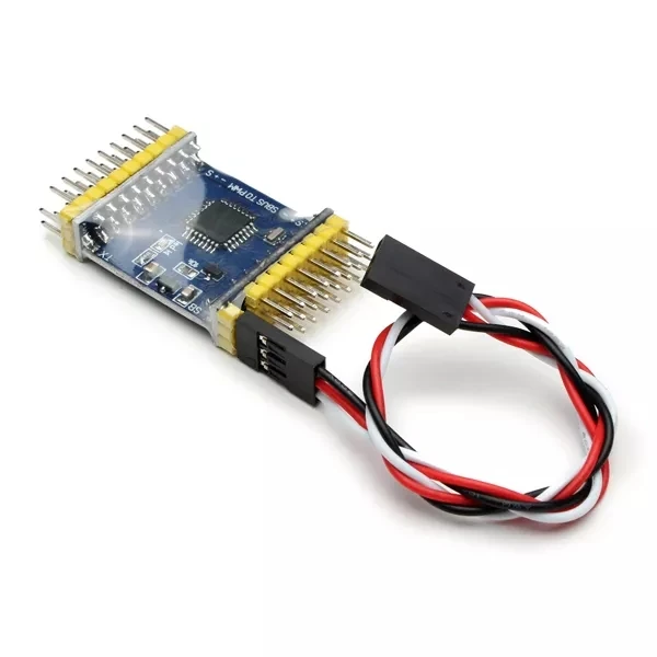 SBUS To PWM PPM Decoder 16CH PWM output Servo For Futaba Frsky X8R RXSR Airplane