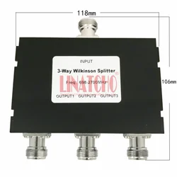 698-2700mhz 2600MHz 1900mhz GSM 3G 4G WIFI LTE signal booster antennas 3 ways wilkinson splitter