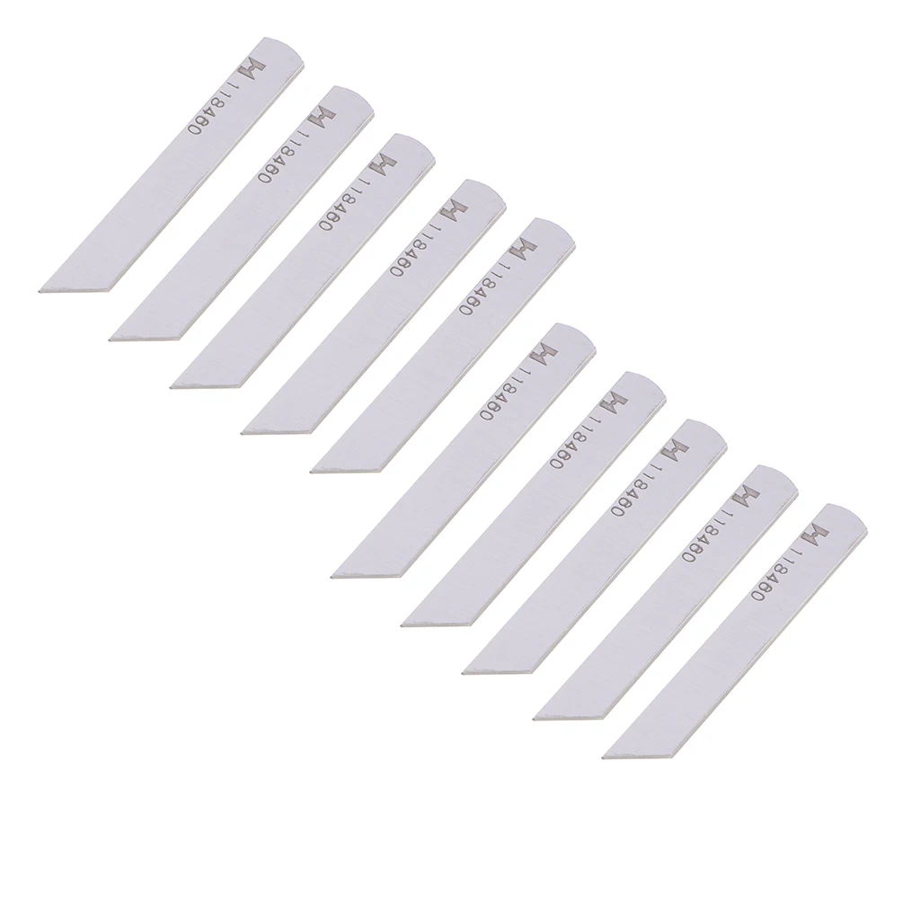 10Pieces Lower Knife 118-46003 for Industrial Overlock Machines Spare Part