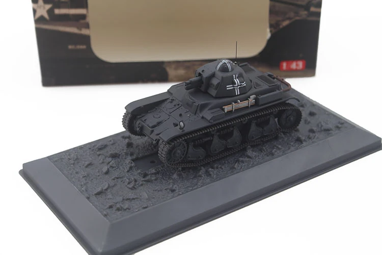 Rare and fine  1/43 PZ. 35r 731f France July 1940 tank model  Collection model of alloy products