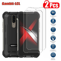 2PCS 9H HD Protective Tempered Glass For Doogee S58 Pro 5.71\