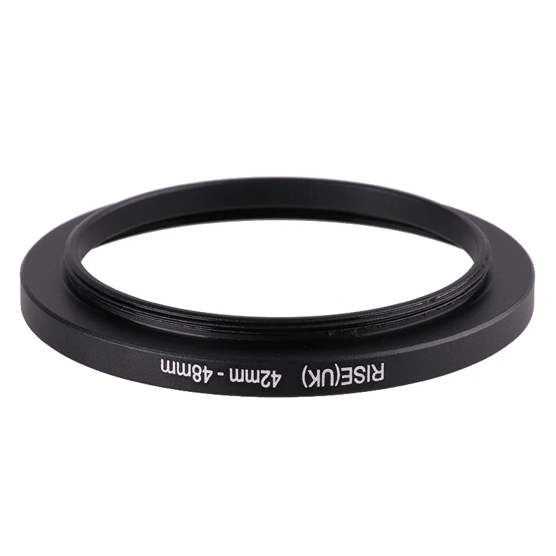 RISE(UK) 42mm-48mm 42-48 mm 42 to 48 Step up Filter Ring Adapter