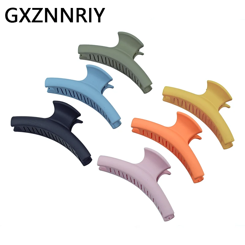 Fashion 9cm Plastic Hair Claw Clips for Women Hair Accessories Girls Hairclip Crab Clip Hairpins Lady Headwear Party Gifts