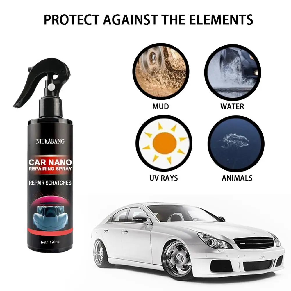 120ml 10H Nano Polysiloxane Coating Ceramic Coating Agent Coating Agent Glossy Ceramic Car Coating For Automobile Polish Car