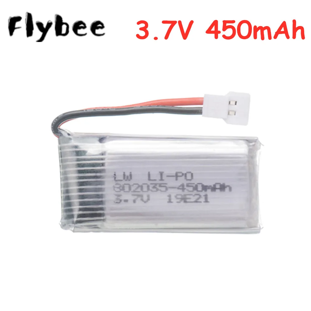 3.7V 450mAh For H107 H31 Spare Parts Original Battery H31-011 Lipo battery 3.7V 450mah For H31 XH plug 1pcs to 10pcs