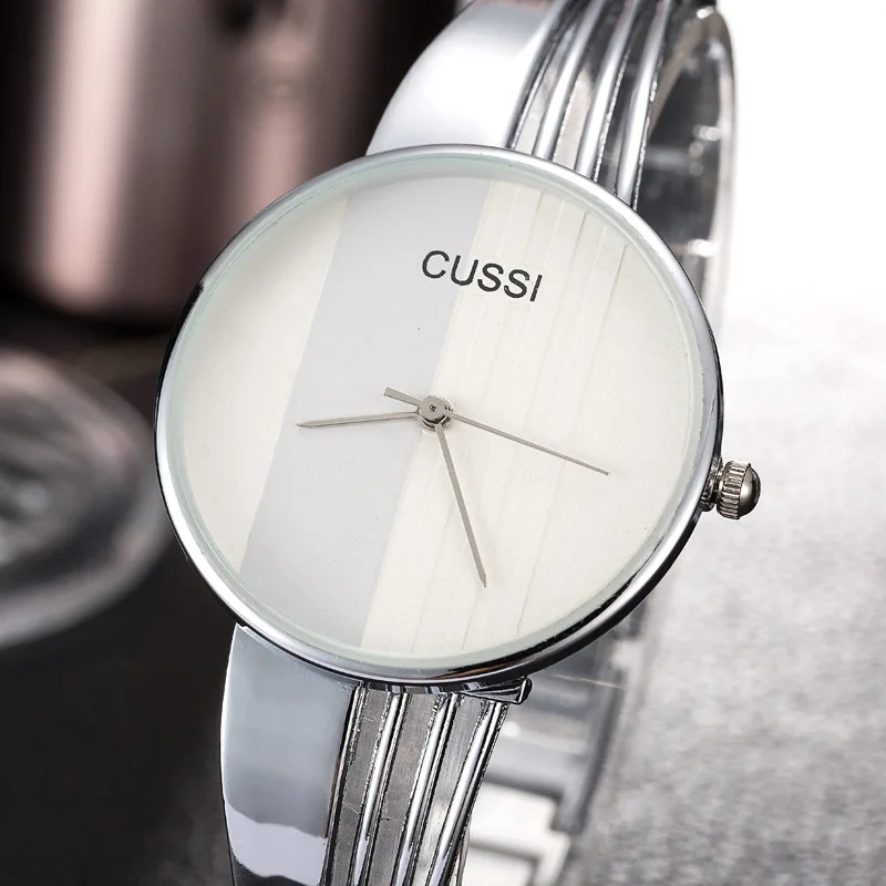 CUSSI Top Brand Womens Watch Quartz Wristwatch Luxury Ladies Bracelet Watches Dress Watches relogio feminino Classic Reloj Hours