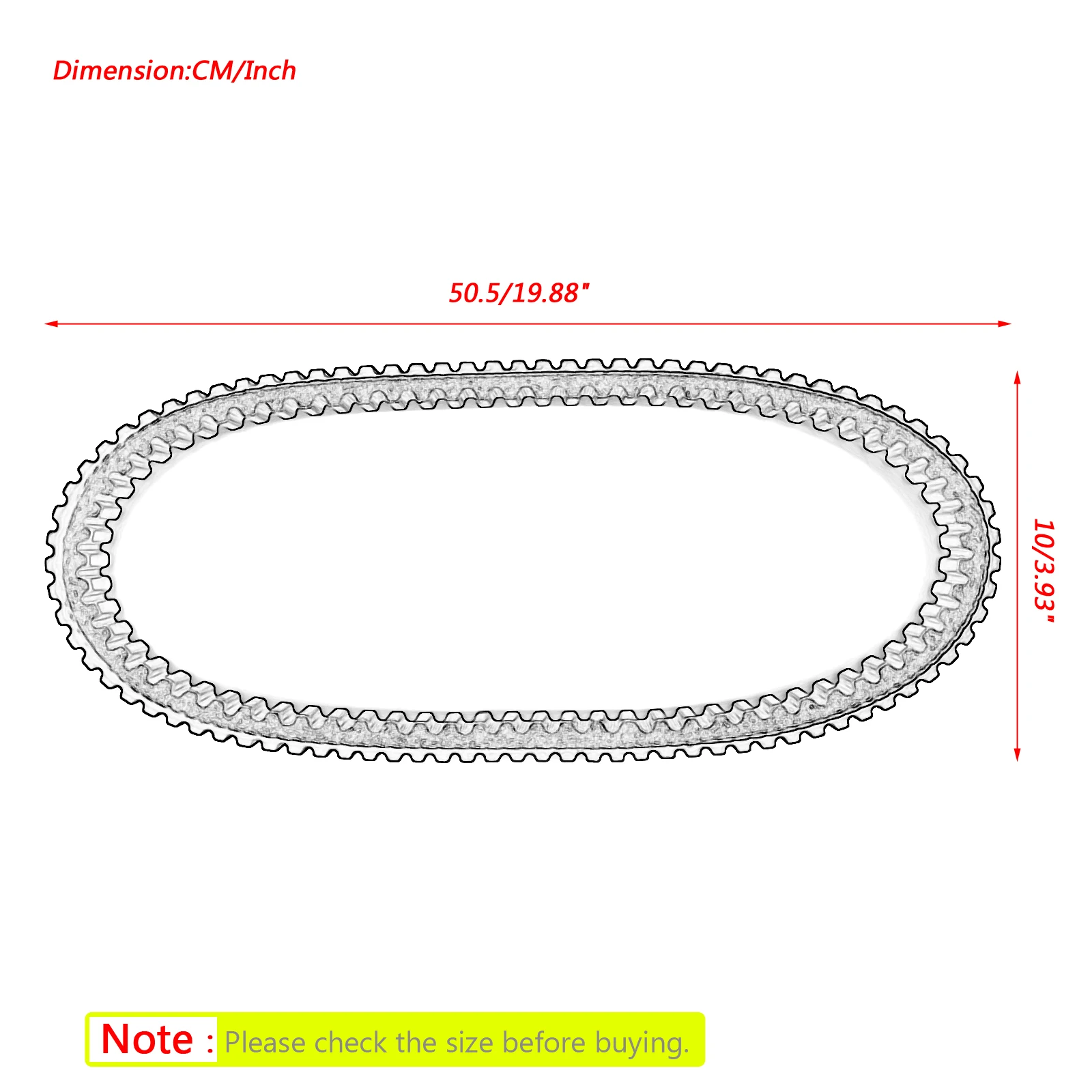 Artudatech Drive Belt For Arctic Cat 0627-029 0627-032 Snowmobile ZR900 EFI SNO PRO For SkiDoo MXZ 1000 SDI Renegade RT X Summit