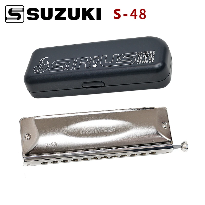 Japan Suzuki Sirius Sirius chromatic harmonica instrument s64 16 holes / S48 12 holes