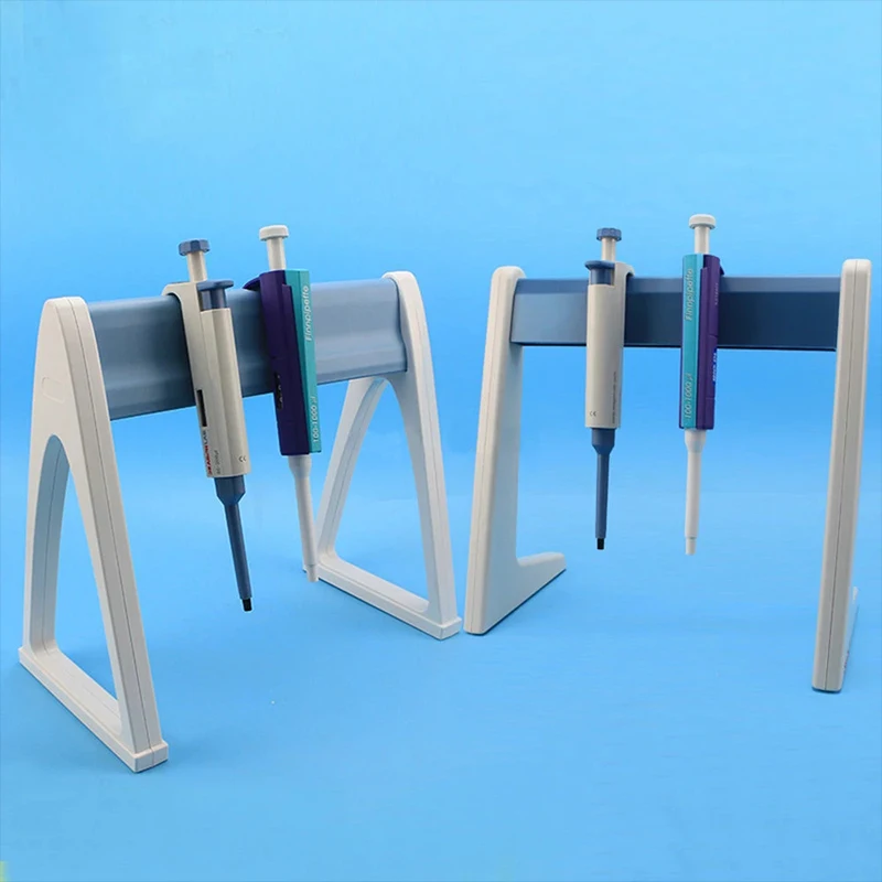 1pcs Plastic A-type L-type Pipettor rack HIPS material pipette holder pipetting device bracket