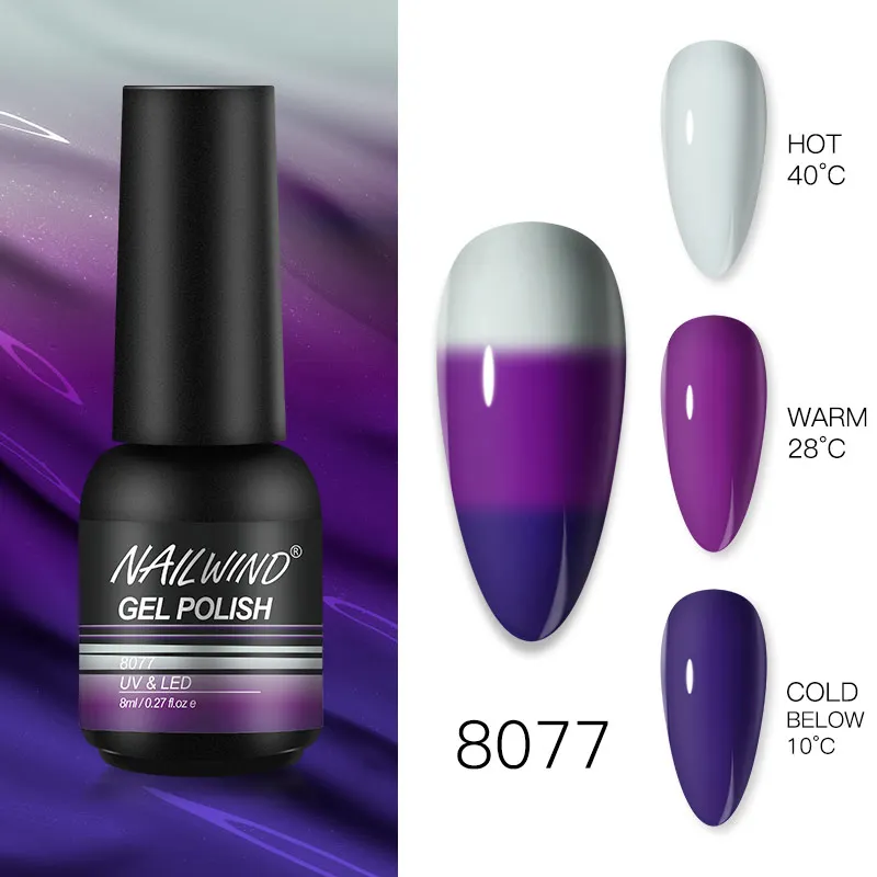 NAILWIND Gel Polish UV LED lampa żelowe lakiery do paznokci malowanie hybrydowy manicure zestaw do zdobienia paznokci potrzebujesz podkład top coat Nail stickers