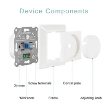 Wall LED Dimmer Switch 5-200W #5