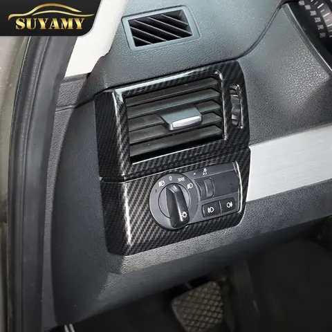 BMW X3 E83 2006 2010 콘솔 측면 에어컨 배출구 장식 프레임 트림, 자동차 인테리어 스타일링 자동차 액세서리