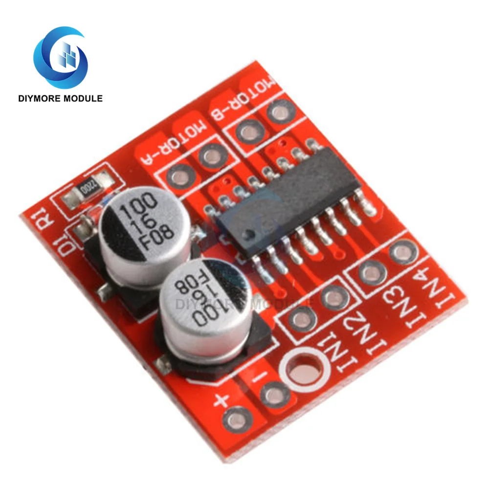 MX1508 1.5A 2-Way DC Motor Driver Module PWM Speed Dual H-Bridge Stepper Motor L298N for Arduino