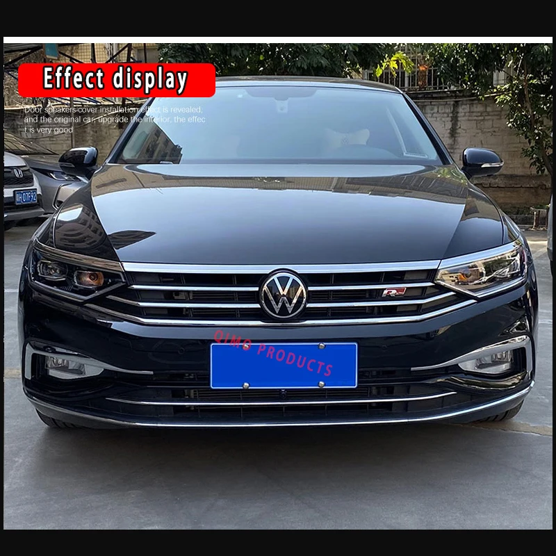 For VW Passat B8 Variant Chrome 2020 2021 2022 2023 Standard Edition Front Fog Lamp Chrome Plated Decorative Strip