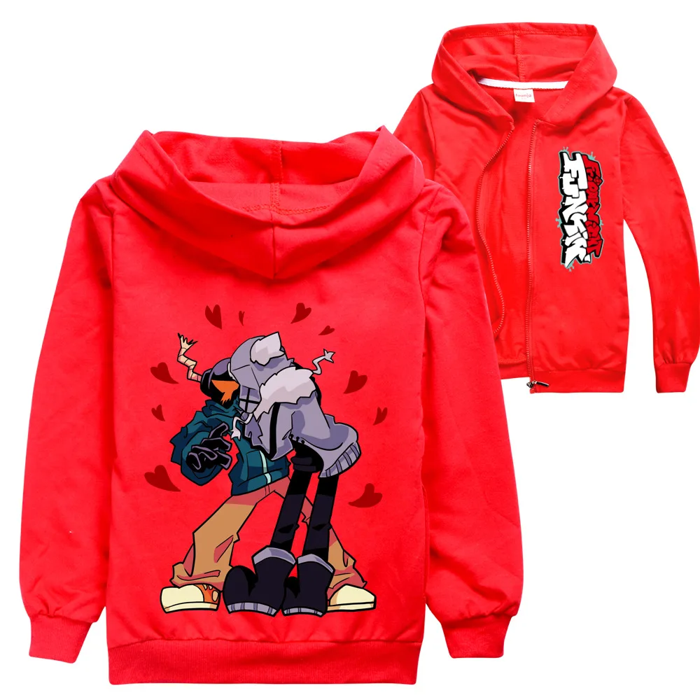 New Children's Cartoon Printing Kids Zipper Coat Print Tops Grinch Clothes Boys and Girls Long-sleeved Jacket T-shirt Clothing