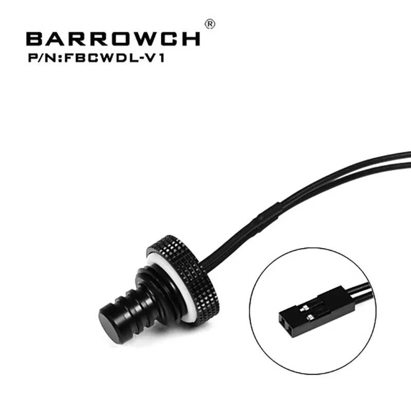 Barrowch PC water cooling fittings Temperature thermometer Sensor Stop Fitting plug for water cooler building FBCWDL-V1