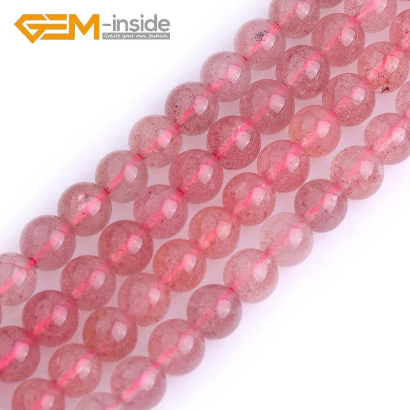 

7mm AAA Grade Cherry Quartz Stone Beads Natural Beads Loose Bead For DIY Jewelry Making Bracelet Strand 15 Inch Wholesale New