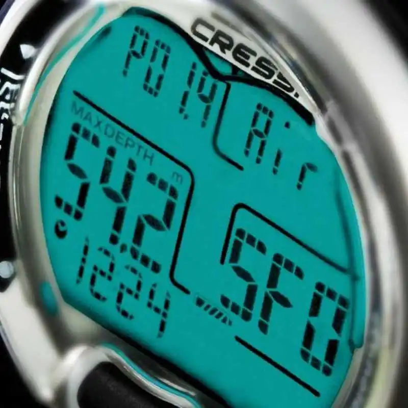 Cressi Leonardo Diving Computer Watch Dive Computer Air Nitrox Gauge Modes Scuba Diving Equipment Underwater FO2 PO2 Adjustable