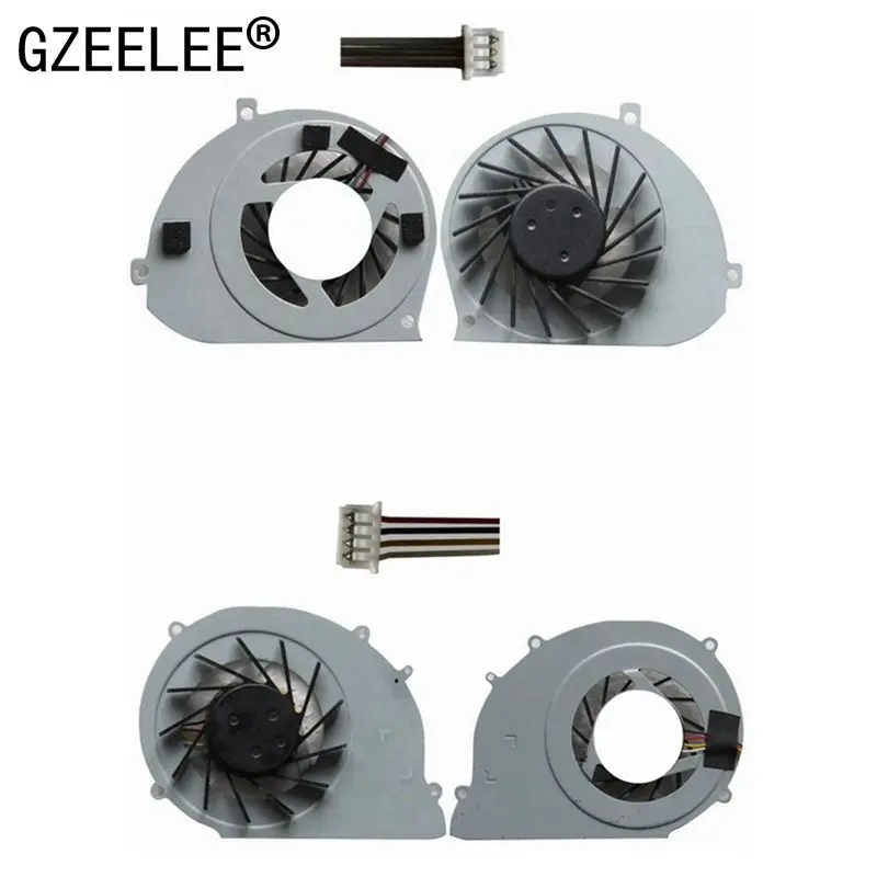 GZEELE-ventilador de refrigeración para cpu, Enfriador de 4 cables para Toshiba Satellite T130, T131, T132, T133, AD7005HX-QBB, Acer Ferrari One 200, nuevo