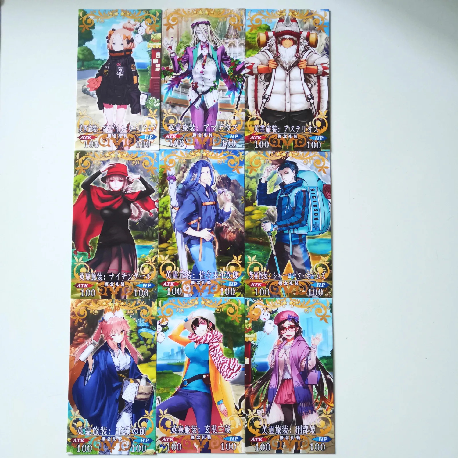 39 pz/set Fate/grande ordine FGO giocattoli Hobby Hobby collezionismo collezione di giochi carte Anime