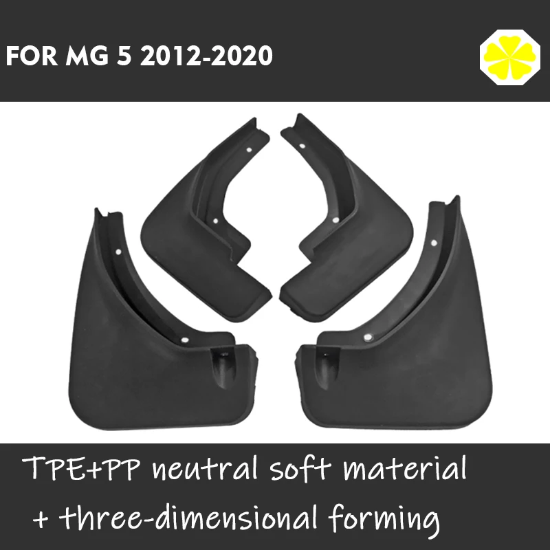 Car Mudflaps FOR MG 5 MG5 2012-2020 Mudguard Fender Mud Flap Guard Splash Mudguards Accessories Auto Styline Front Rear 4pcs