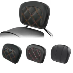 Motorcycle Passenger Sissy Bar Backrest Pad For Harley Touring Road King Electra Glide Street Glide FLHX 2006-2024