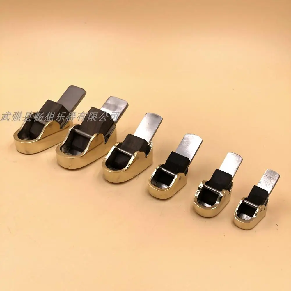 

Different sizes "hill" style brass Mini,finger planes (convex bottom+flat bottom)