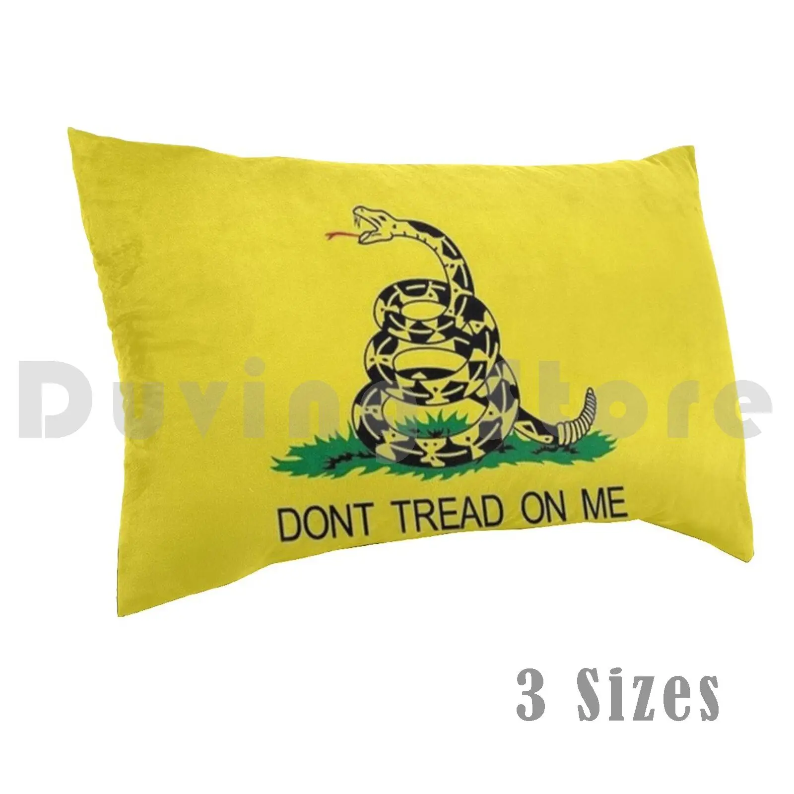 Flag pillow Case Dont Tread On Me Flag