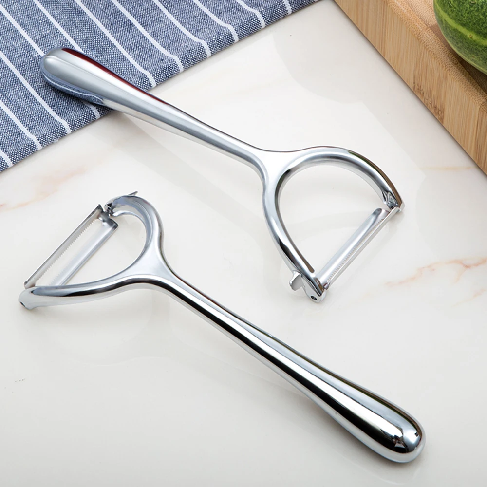 Useful Vegetable/Fruit Peeler Zinc Alloy Durable Sharp Teeth Metal Julienne Peelers Grater Paring Slicer Pratical Kitchen Tool