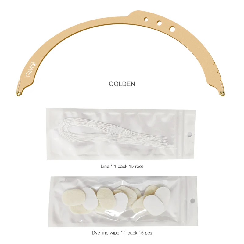 Microblading Mapping Make Up Measuring Tool Eyebrow Positioning Thread Dyeing Liners Semi-Permannet Line Ruler
