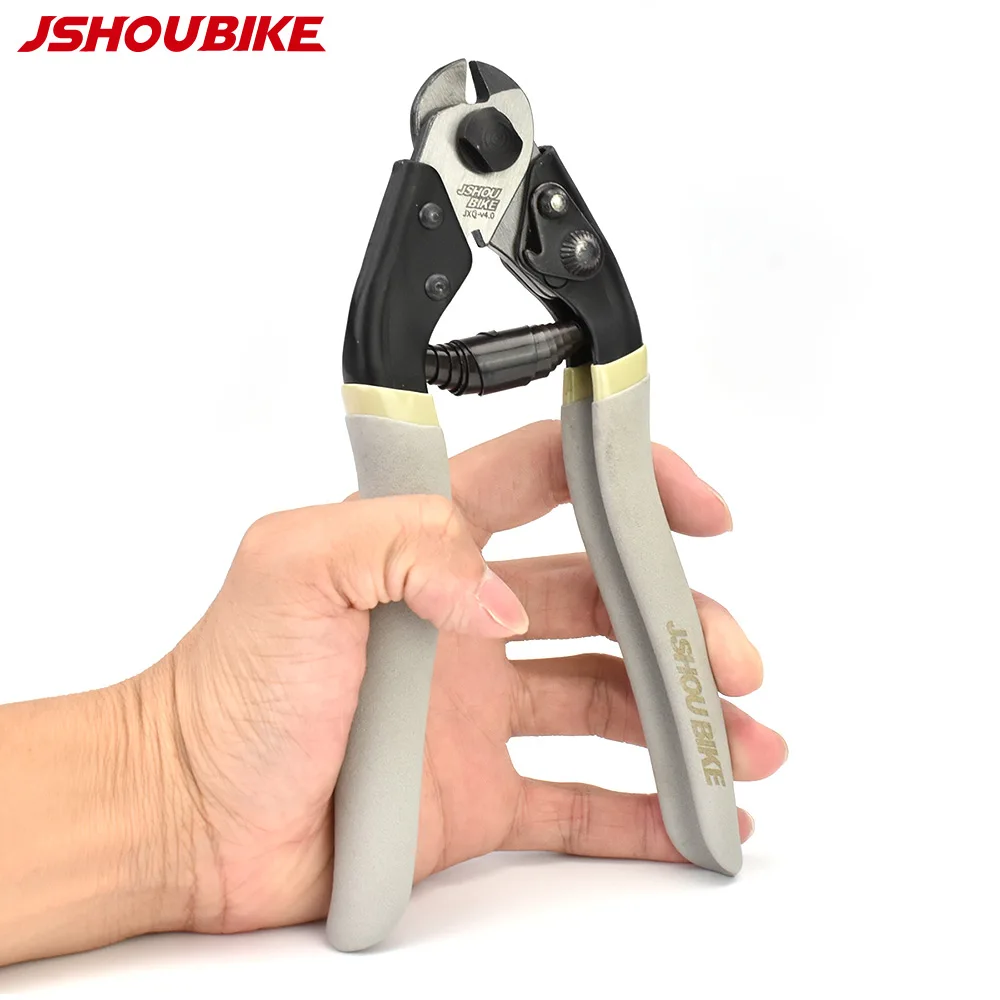 JSHOU BIKE Hand Cable Cutter Pliers Professional Bike Tools Wire Breaker MTB Cycling Tool Line Clamp Repair Bicycle Accessories