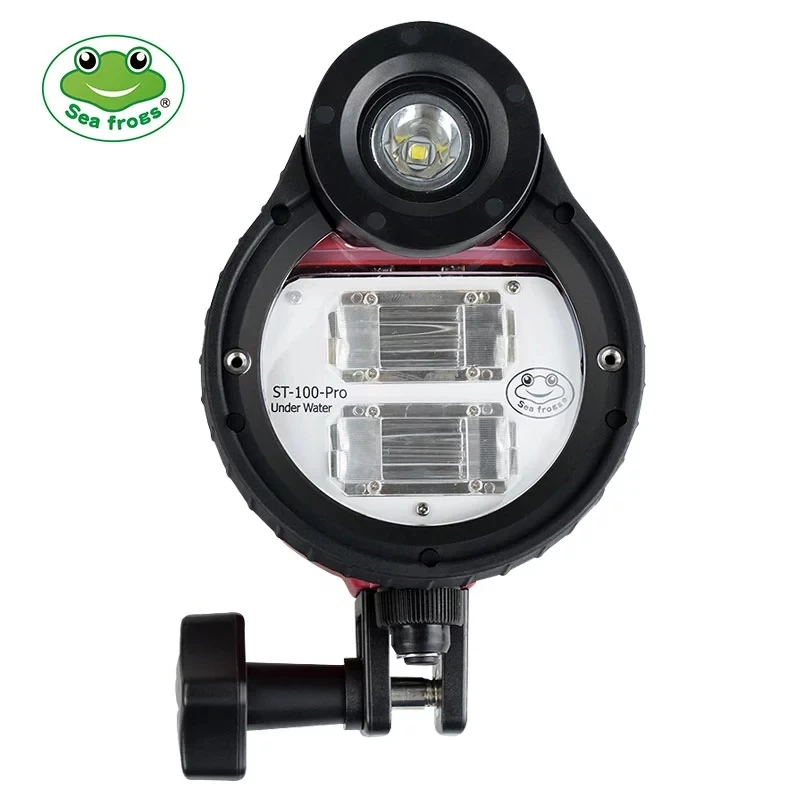 

Seafrogs ST-100 Pro Waterproof Camera Flash Light Strobe for A6500 A6000 A7 III RX100 IV V Underwater Housings Diving Case